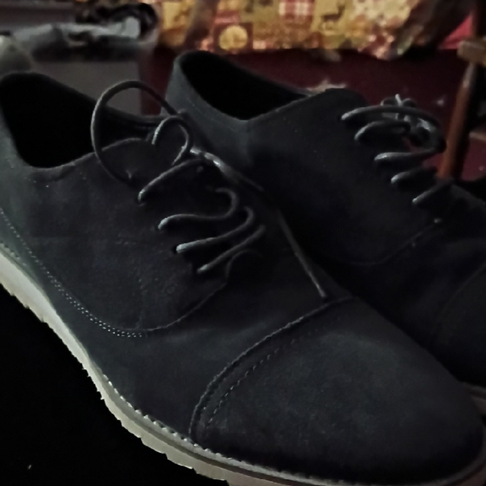 Men's Grey Suede Shoes